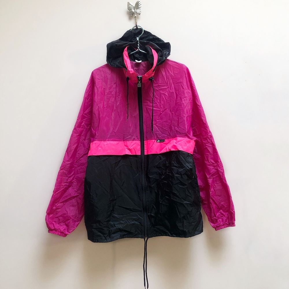 VINTAGE K-WAY WINDBREAKER PACKABLE JACKET